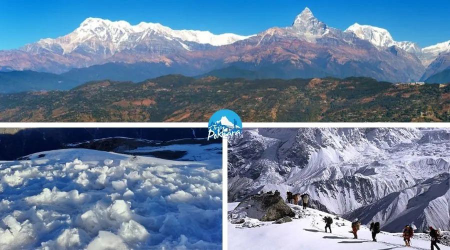 Annapurna Range in December