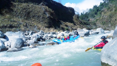 Upper Seti River Rafting